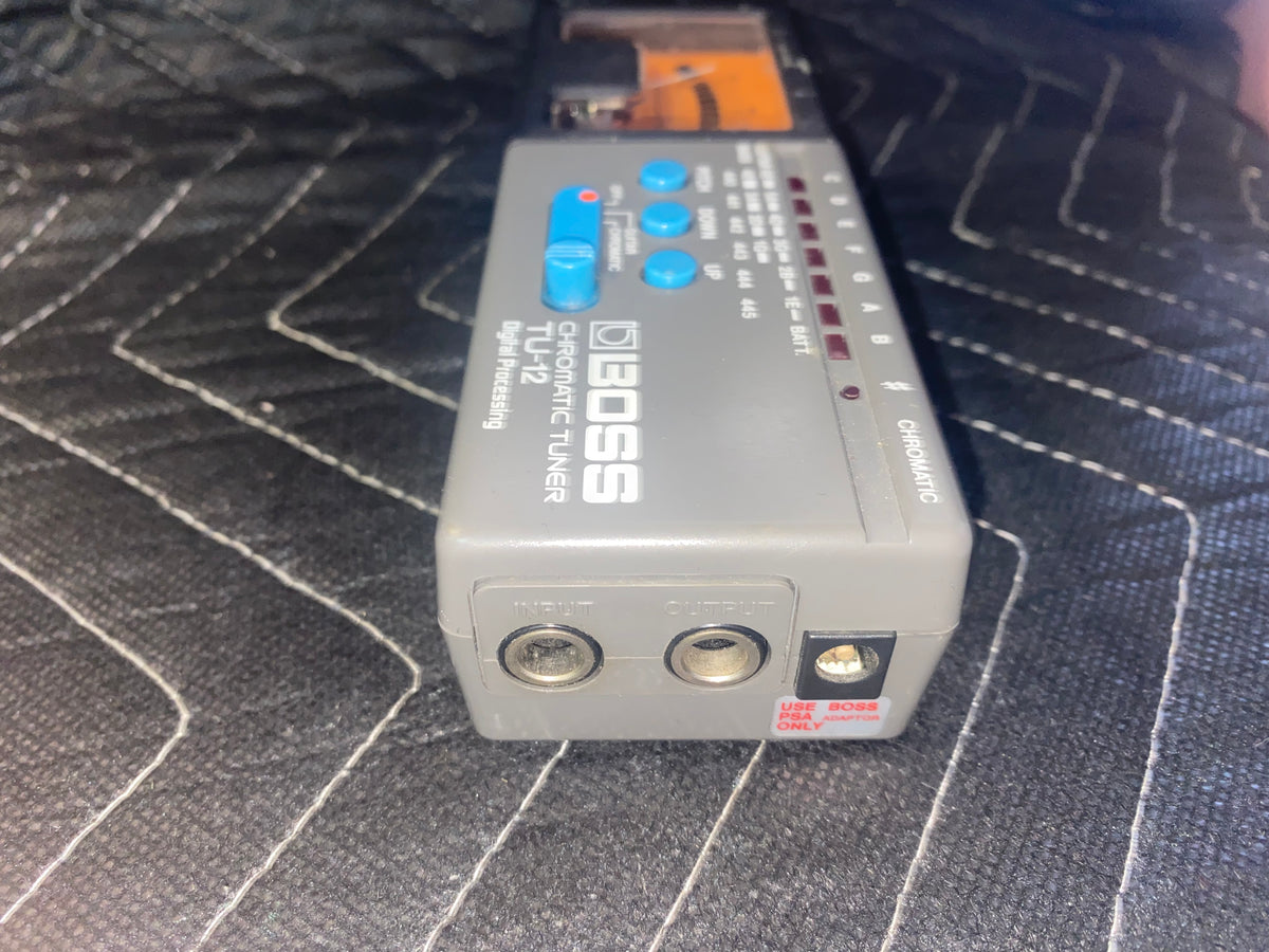 Used Boss Chromatic Tuner TU-12 | OTG Sound