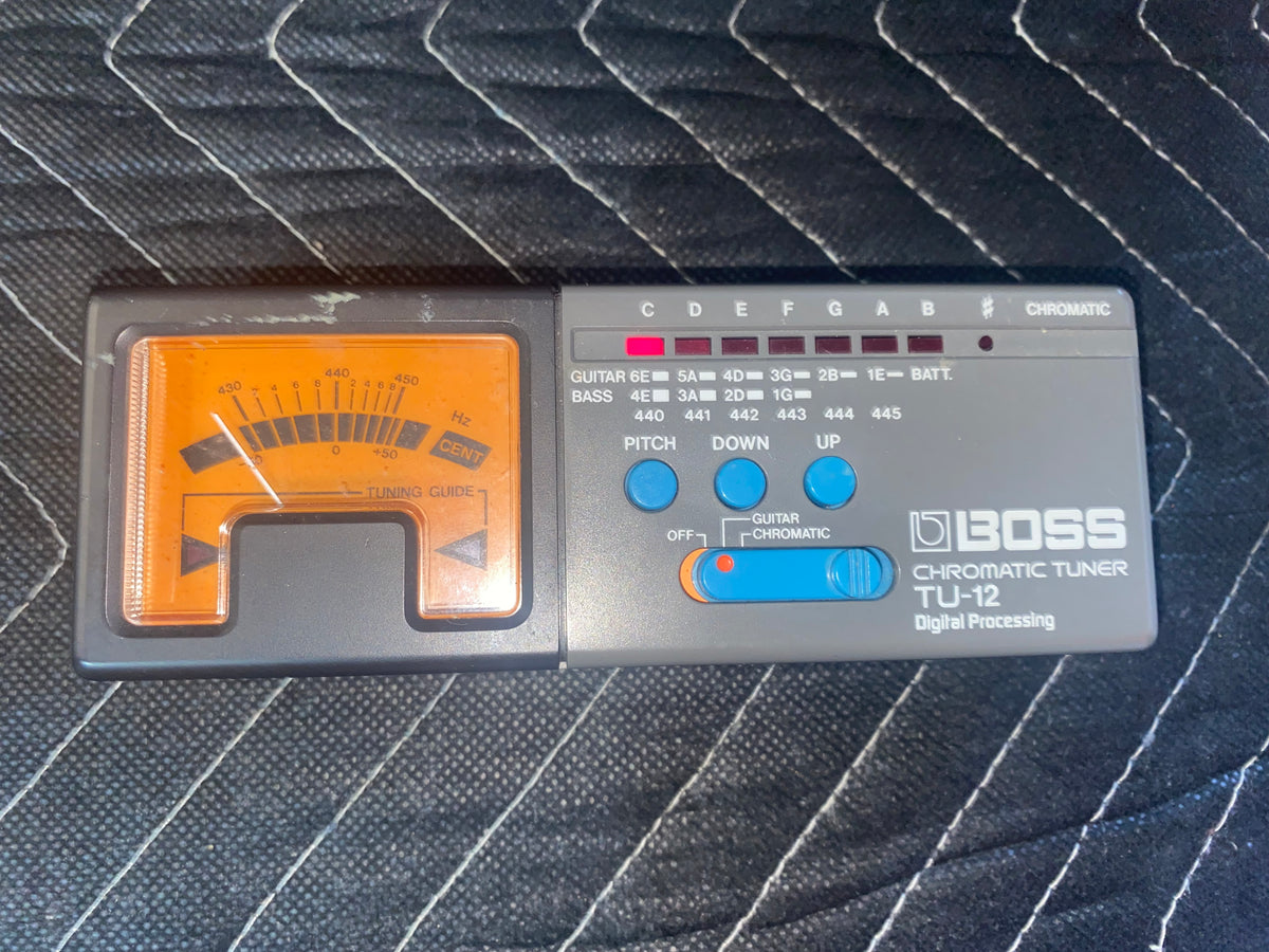 Used Boss Chromatic Tuner TU-12 | OTG Sound