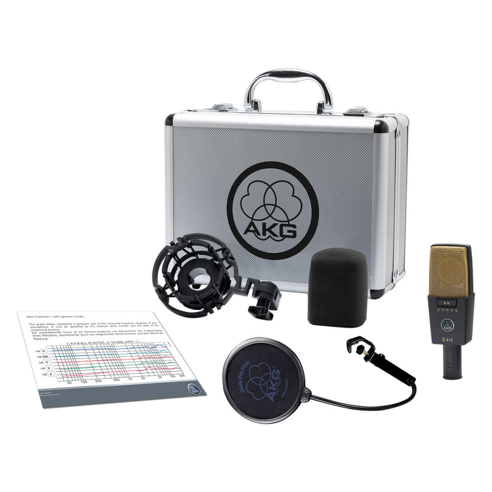 AKG C414 XLII Large-Diaphragm Multipattern Condenser Microphone
