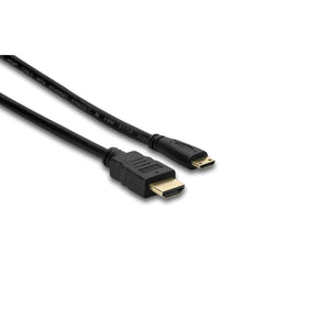 Hosa Mini-HDMI to HDMI Cable with Ethernet