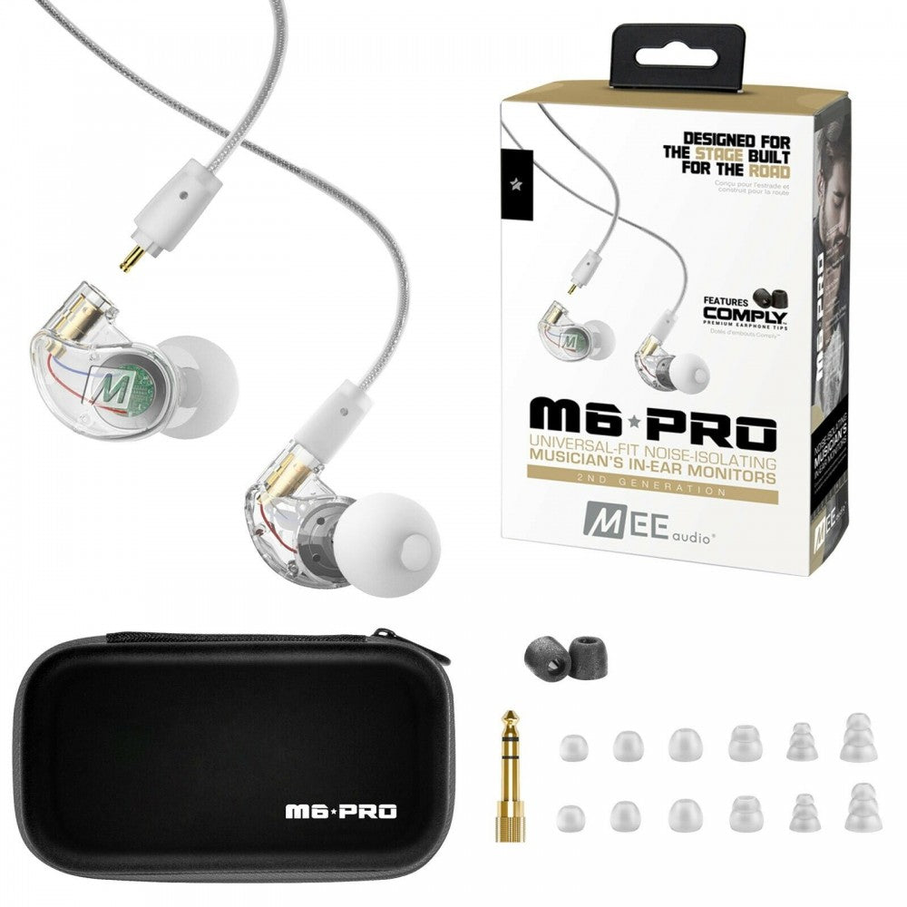 MEE Audio M6 PRO G2 Noise-Isolating In-Ear Monitors