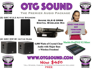 OTG Sound Party Pass Gift Card