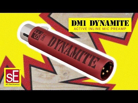 sE Electronics Dynamite DM1 Active In-line Preamp