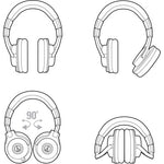 Load image into Gallery viewer, Audio-Technica ATH-M40x Closed-Back Monitor Headphones
